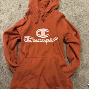 Champion Women's Burnt Orange Hoodie